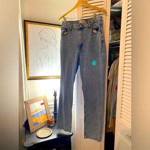 Abercrombie Curve Love 90s slim straight ultra high rise